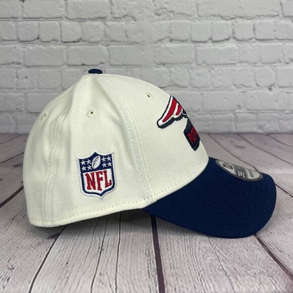 NWT New Era 39THIRTY 2022 NFL New England Patriots Sideline OnField Flex Hat Cap - Picture 3 of 7
